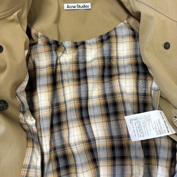 NWOT !Acne Studios Oriso double-breasted twill jacket - Picture 12 of 12